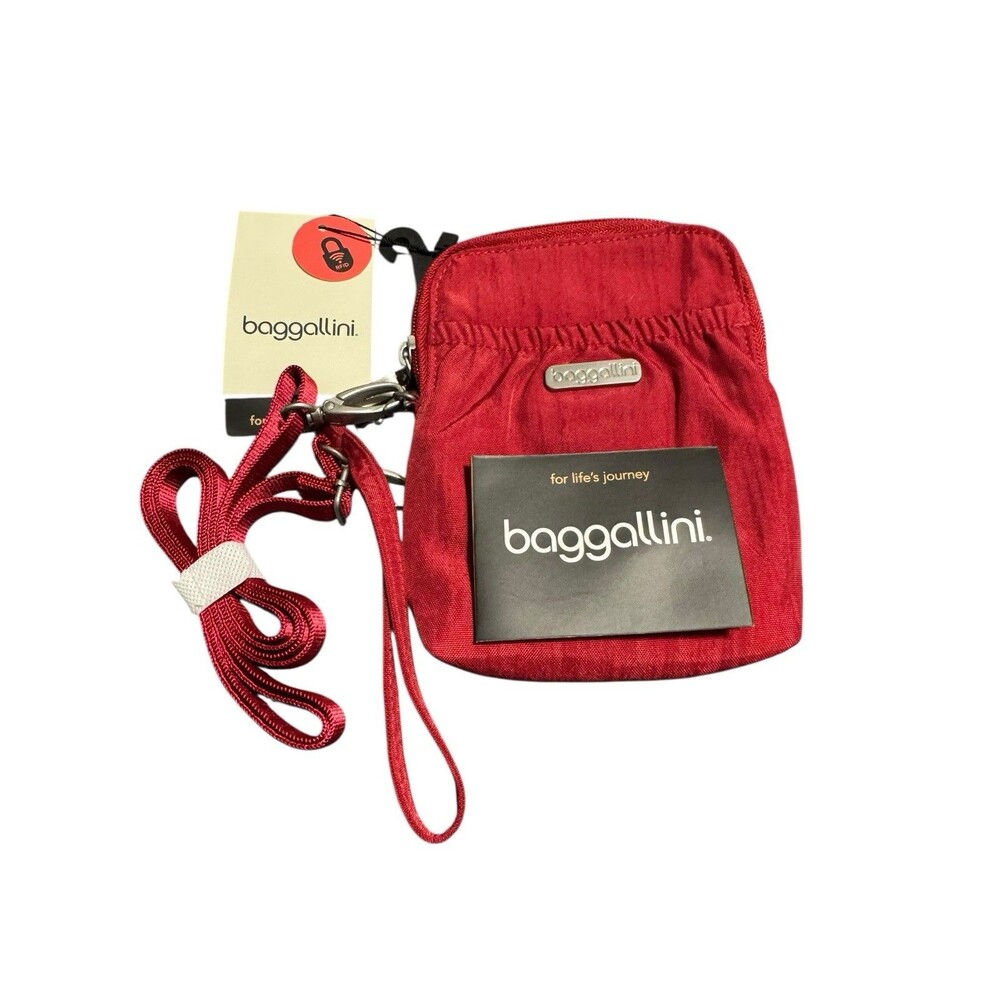 Baggallini Take Two RFID Bryant Crossbody - 5x7.25 Lightweight Travel Vacation